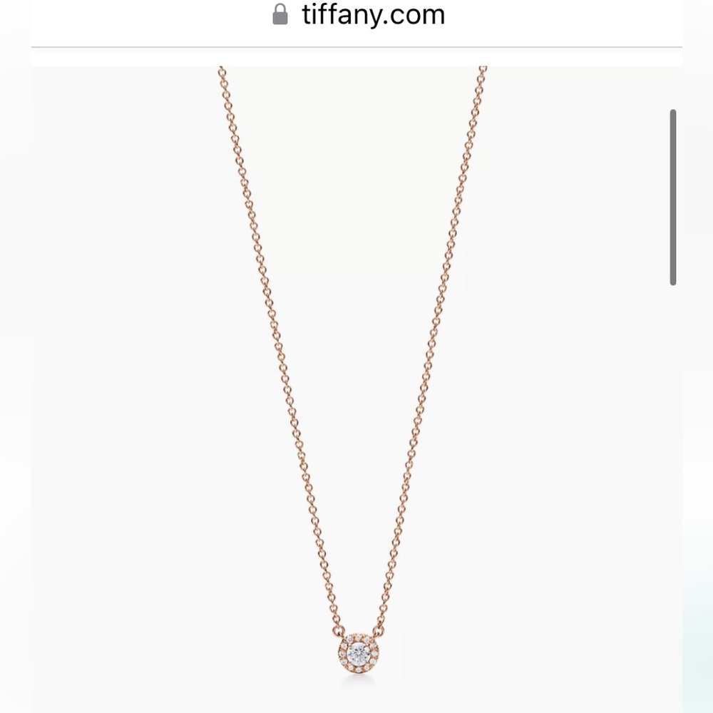 Tiffany’s Soleste rose gold pendant